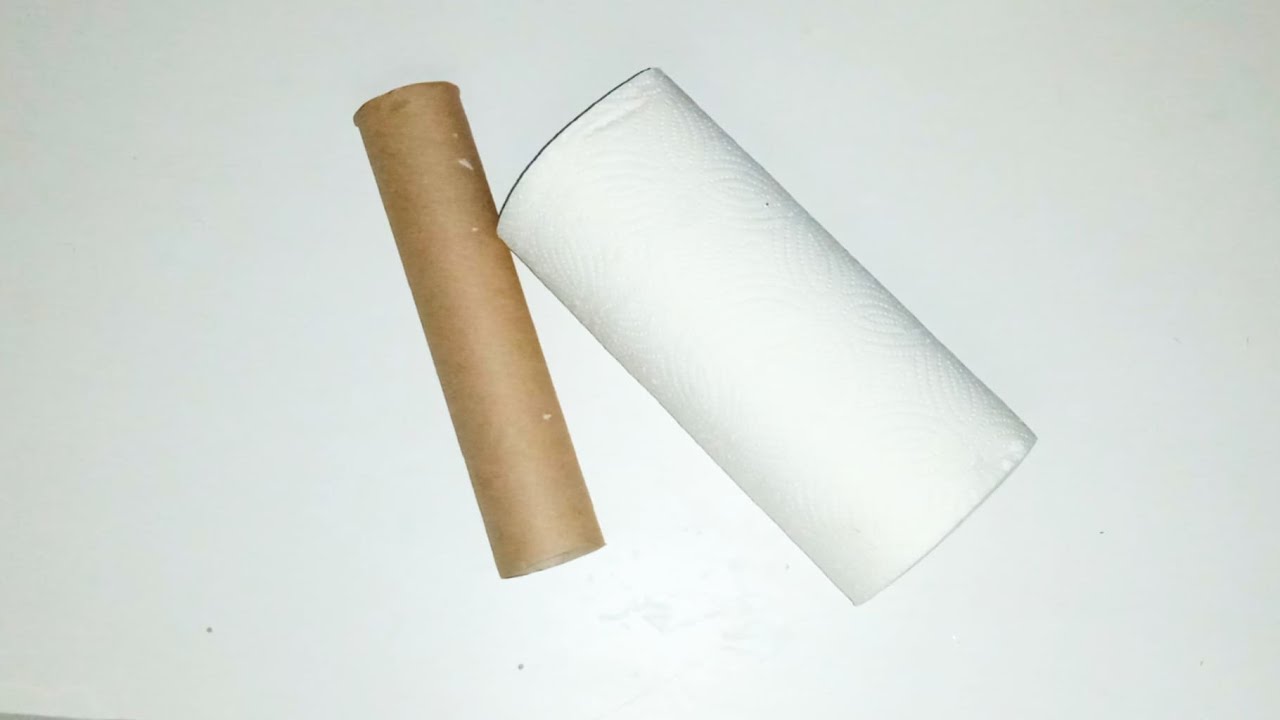 En tiennyt tätä, mutta jos käytämme paperipyyhkeitä uudelleen, voimme tehdä niistä pussien annostelijan.