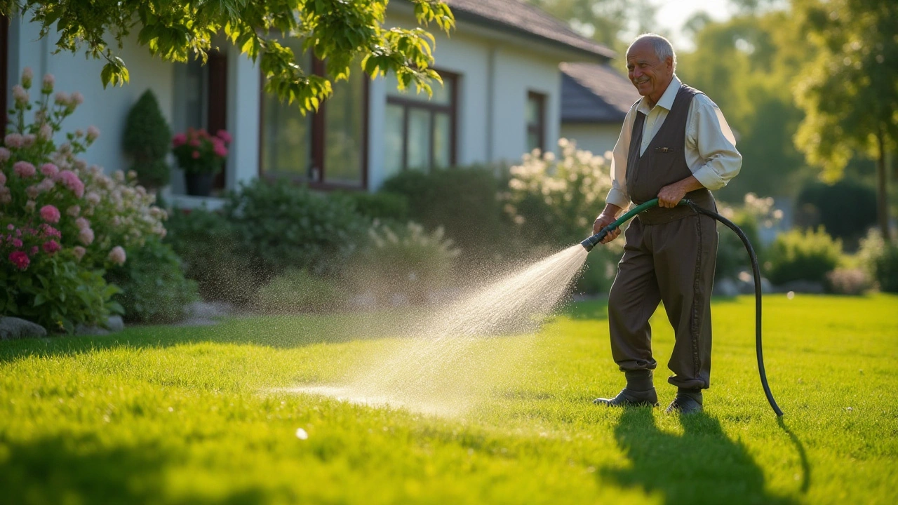 Nurmikon kastelu pesuaineella talvella: salaisuuden paljastaminen, joka aiheuttaa erimielisyyttä puutarhureiden ja asiantuntijoiden keskuudessa.